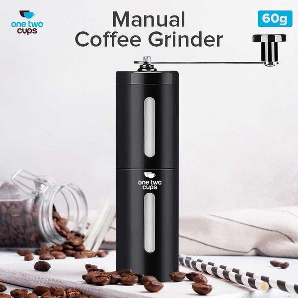 Vktech Alat Penggiling Kopi Manual Coffee Grinder - Rh200 - Hitam - Gilingan Kopi Manual