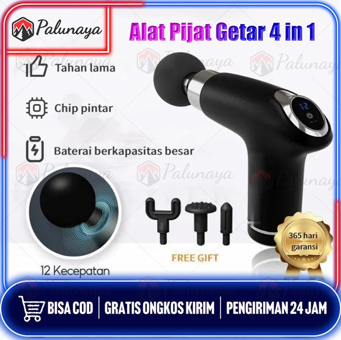 Alat Pijat Getar Elektrik Seluruh Badan 4 in 1 / alat pijat elektrik seluruh badan / Alat Pijat Geta