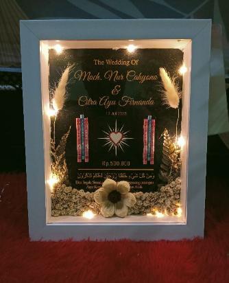 Mahar Pernikahan Rustic Mahar Pernikahan Bunga Kering Mahar Pernikahan Aesthetic Mahar Murah Simple