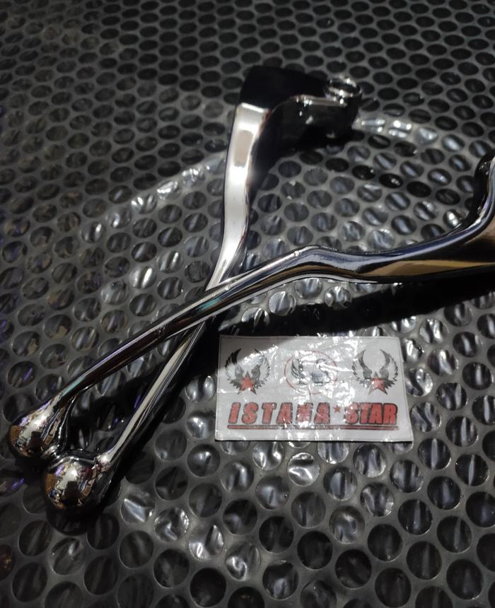 HANDLE REM & KOPLING CHROME VIXION / RX KING / SCORPIO /R15 V3