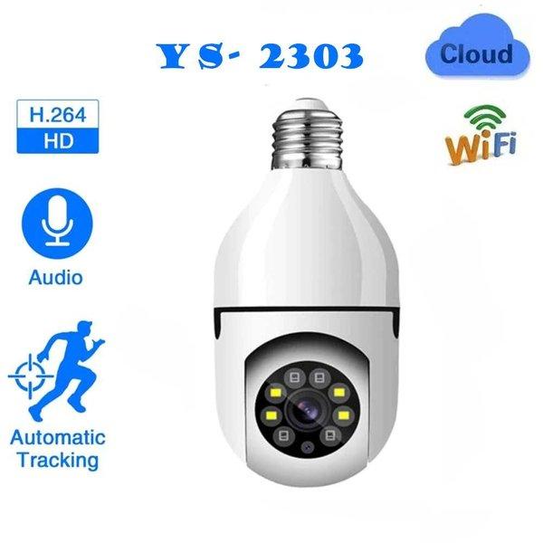 Hontusec Cctv Wifi Ip Camera Auto Tracking Dual Light E27 2Mp -Ycc-365 Plus - Kamera Cctv Bohlam Lam
