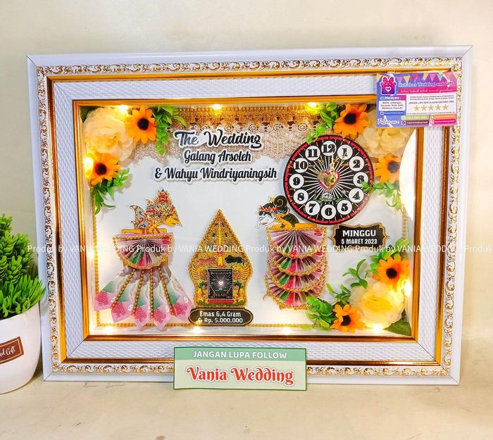 Mahar Pernikahan Wayang PSHT / Mahar Wayang Jawa / Mahar Gunungan