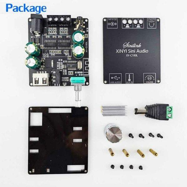 Sinilink Xinyi Audio Amplifier Bluetooth 5.0 Class D 2X100W - Xy-C100L - Audio Amplifier - Audio Amp