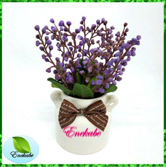 Bunga Plastik Palsu Artificial Flower Shabby Bunga Artificial Dekorasi Rumah Sakura Bunga Sakura
