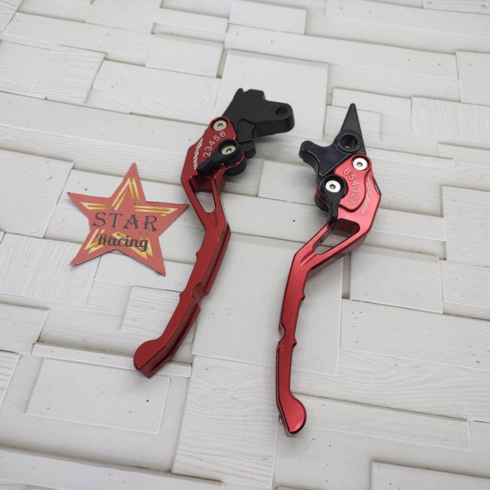 Handle rem full cnc model sisik untuk Beat karbu dan Vario karbu