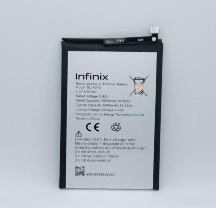 Original 100%  Baterai Batre BL49FX For Infinix Smart 5 X657 | Smart 6 X6511 | Hot 8 X650 | Hot 9 X6