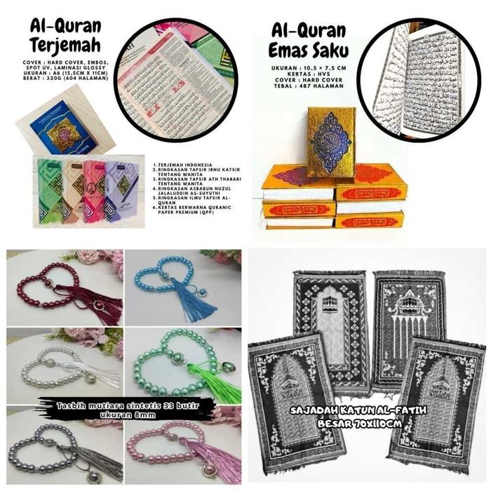 mahar seperangkat alat sholat/ mukena seserahan pernikahan/ seperangkat alat sholat/ seperangkat ala