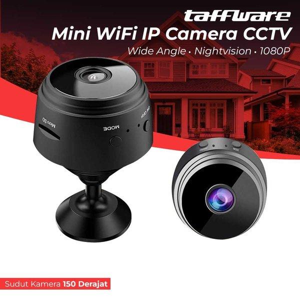 Taffware Mini Wifi Ip Camera Cctv Wide Angle 1080P - Gna8 - Cctv Mini - Kamera Cctv Mini Ip Camera 1