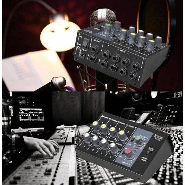 Weitesi Profesional Console Karaoke Mixer 8 Channel Input Mic Am-228 Mixer Karaoke 8 Channel Soundca