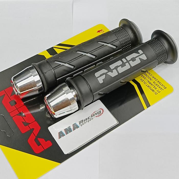 HANDGRIP VARIASI / HANDFAT / SARUNG GAS MODEL SISIK KARET EMPUK UNIVERSAL / SEMUA MOTOR BISA AEROX,M