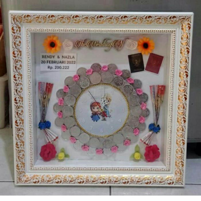 MAHAR PERNIKAHAN KOIN SESERAHAN PENGANTIN/BINGKAI MAHAR MURAH
