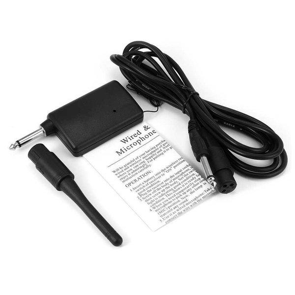Mikrofon Profesional 2 In 1 Wireless Wired - Wm-308 Microphone Wireless Dan Kabel Mic Kabel Wireless