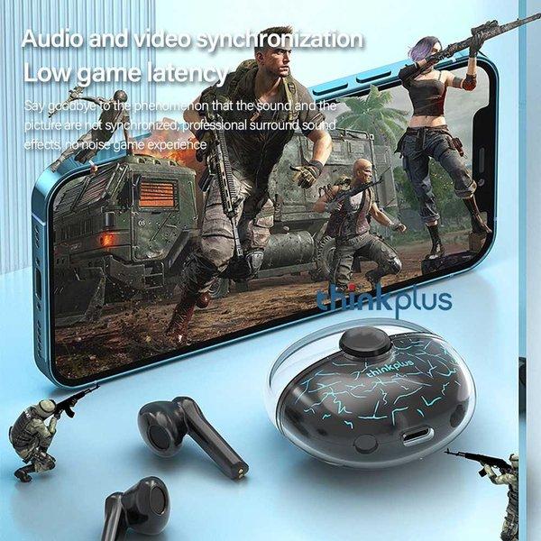 Lenovo Thinkplus Tws Earphone Luminous Bluetooth 5.1 300Mah - Xt95 Pro - Earphone Tws Lenovo Thinkpl
