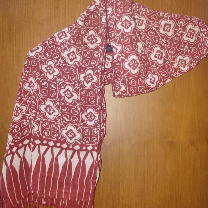 Syal Batik Murah Asli Pekalongan/syal/scarf/batik