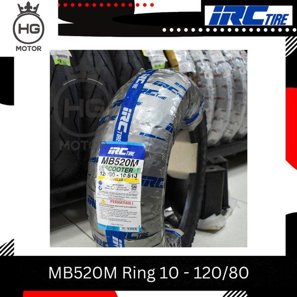 Ban Motor Tubeless IRC MB520 120/80-10 MB 520 RING 10 Vespa