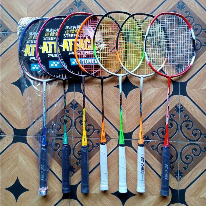 Paket Lengkap Raket Badminton Bulutangkis Lining Windstrom Murah isi 2 Raket + 2 Grib + 1 Tas + 1 Sl