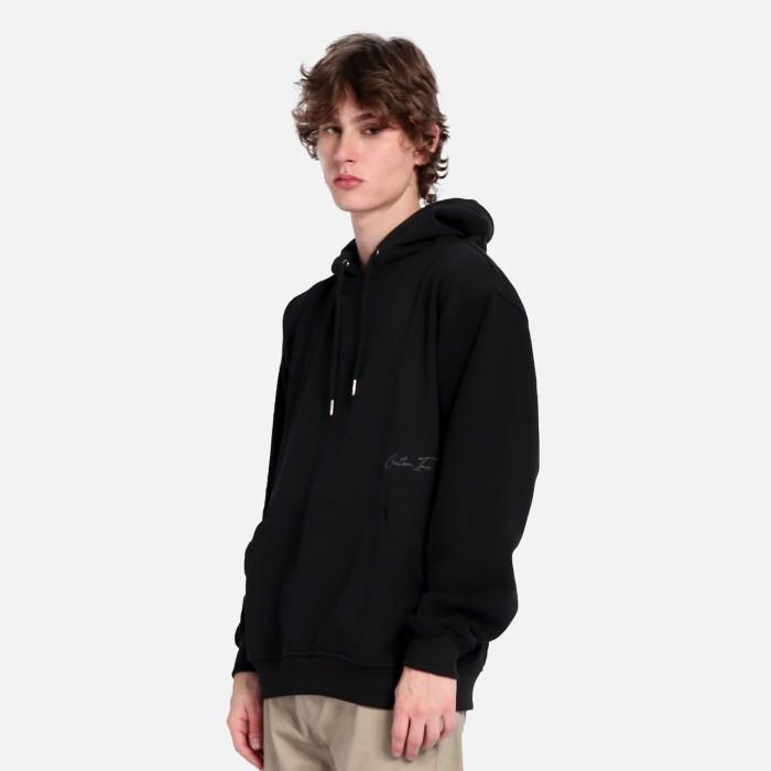 Guten Inc - Sweater Hitam Pria Embro Jacket Black (Hoodie / Crewneck)
