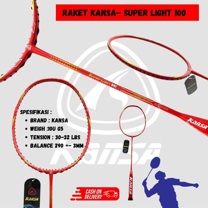 RAKET BADMINTON KANSA ULTRA LIGHT SPESIAL