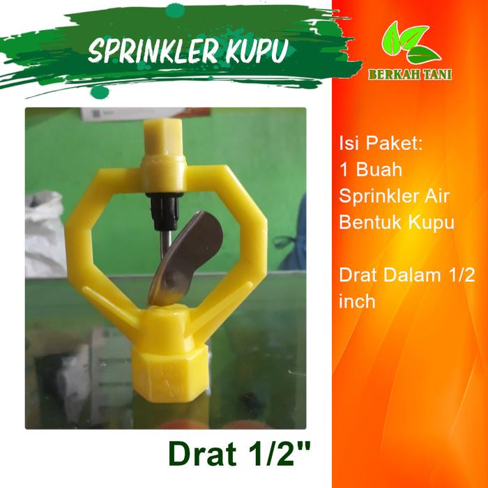Sprinkler Kupu Sprinkler Taman Kebun Drat 0.5 Inch