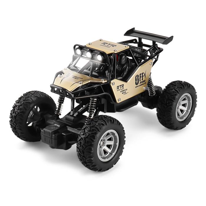 mobil rc 1:18 rc mainan rc kendaraan off-road bahan paduan mainan rc hadiah ulang tahun