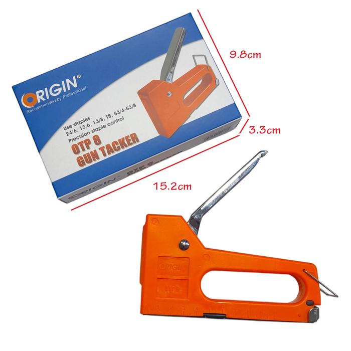Alat Stapler Tembak Jok Kulit / Steples Tembak / Stapler Kayu / Alat Jok Motor / Guntacker Plastik O