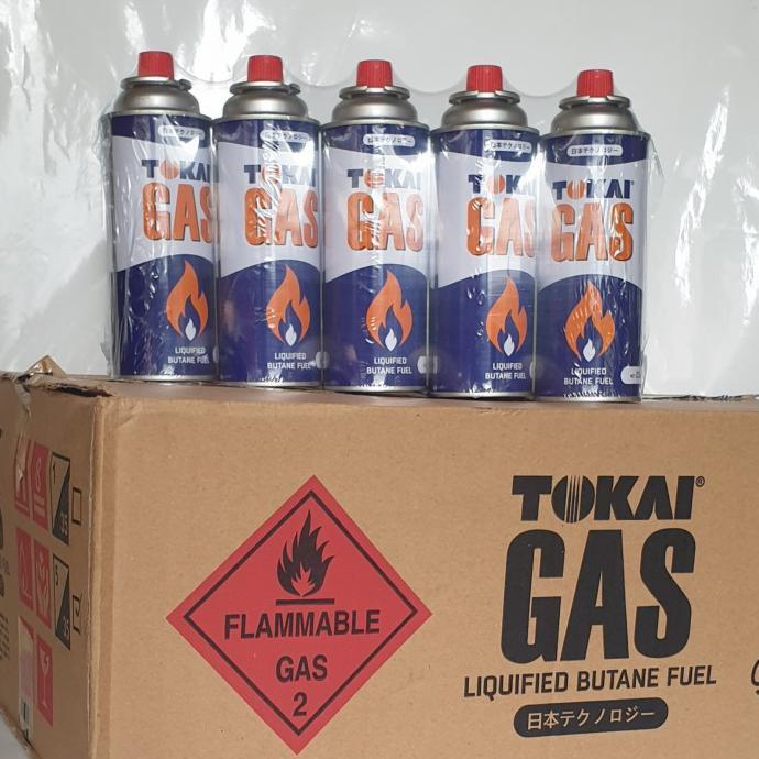 Gas Portable Tokai Original 100% Terlaris Tabung Gas Portable Kaleng Tokai 235 Gram