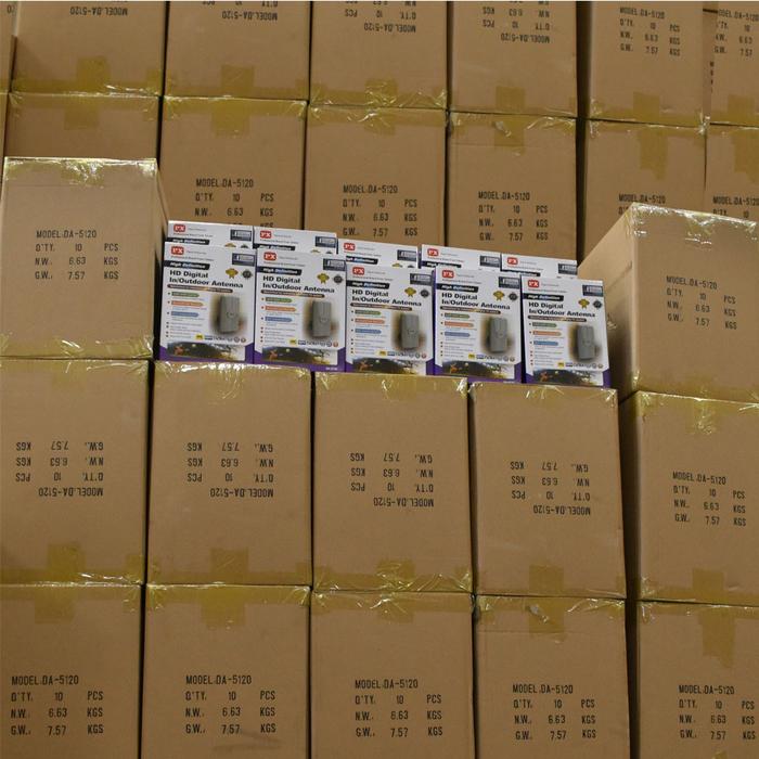 PX DA-5120 Antena TV Indoor Outdoor Digital TV dengan Booster dan Power Inserter