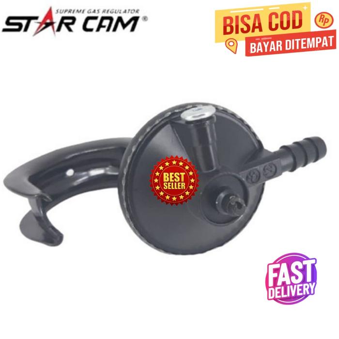 REGULATOR KOMPOR GAS STARCAM DESTEC SCT12R REKONDISI