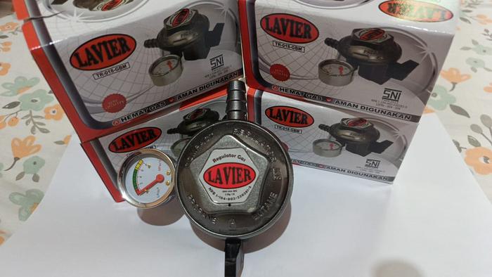 regulator kompor gas tekanan rendah Lavier - regulator gas lavier Meter