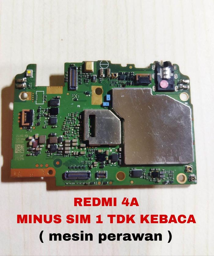 mesin xiaomi redmi 4a normal perawan normal minus Sim 1