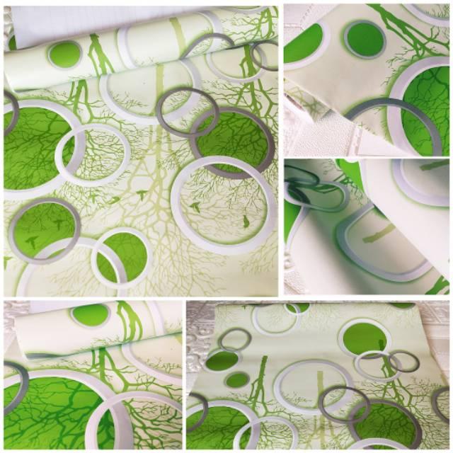!! Wallpaper Stiker Dinding Motif Dan Karakter Premium Quality Size 45cm x 10m - Pohon Polkadot GH19