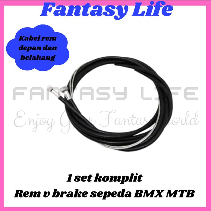 Fantasy rem set sepeda model v brake sepeda anak BMX federal