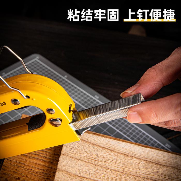 Deli Tools Isi Ulang Staples Tembak / Stapler Gun Tacker Refill D I Type Berbagai Ukuran 2000pcs DL2