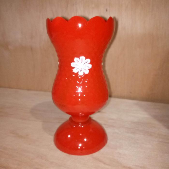 Pot Botol Fanta Berkaki / Vas Bunga Plastik / Prakarya / Kerajinan Barang Bekas / Tugas Sekolah