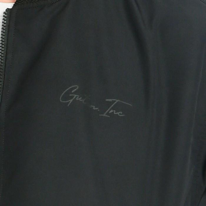 Guteninc - Jaket Bomber Pria Hitam Mayland Bomber Black Jacket