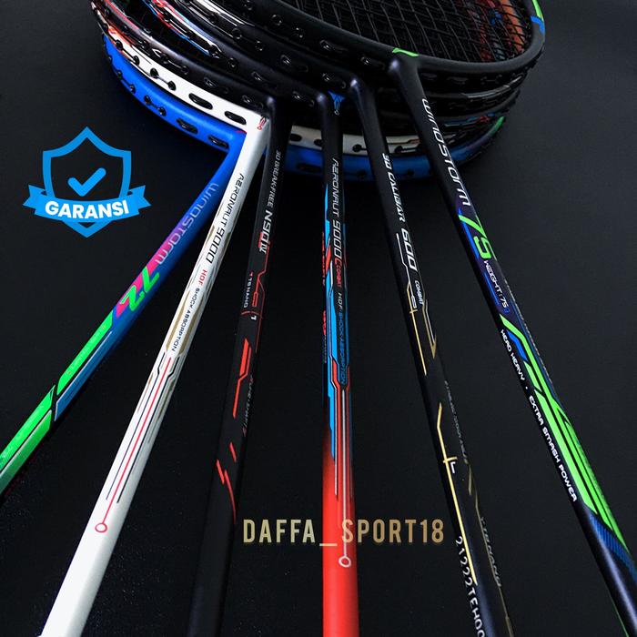 RAKET BADMINTON BULUTANGKIS YONEX - LINING IMPOR SIAP PAKAI GRATIS TAS DAN GRIP