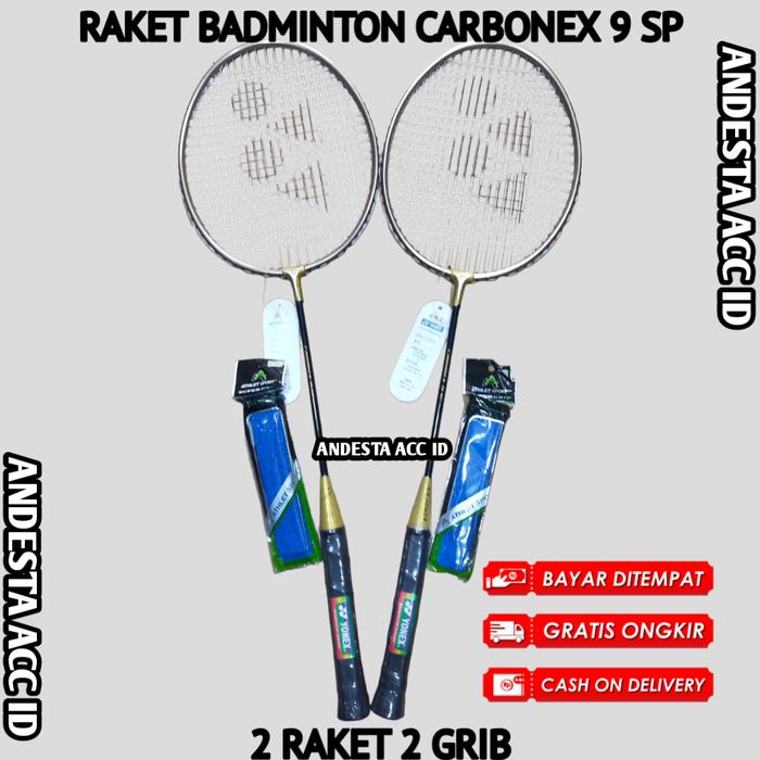 RAKET BADMINTON ANAK CARBONEX 9 SP /RAKET BADMINTON PEMULA