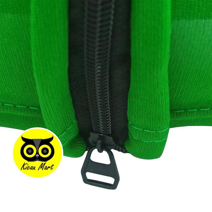 KICAU MART Krodong Kerodong Sangkar Kandang Burung Lovebird Variasi 3 Warna Model Bendera Bahan Kaos