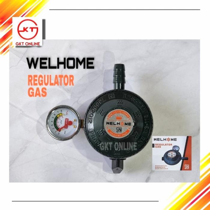 Regulator Gas + Meter Welhome