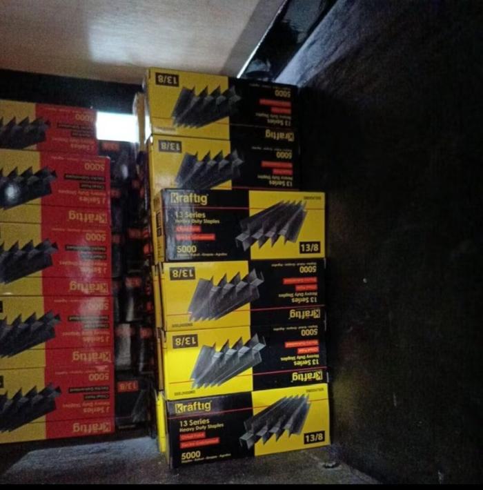 isi STAPLES tembak 13/8 Staples manual merk KRAFTIG