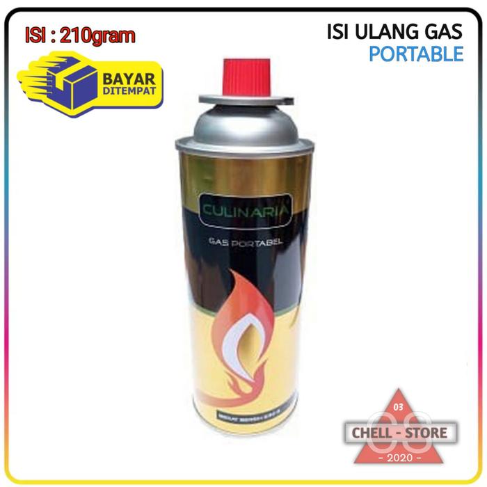 GAS PORTABLE CULINARIA REFILL - BUKAN HICOOK SUPER COOK WONDERFUELL WINN GAS  SUN COOK - GAS REFILL