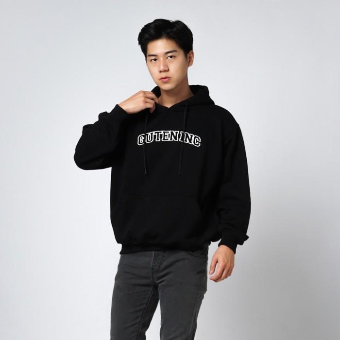 OG College Black White HOODIE - Guteninc