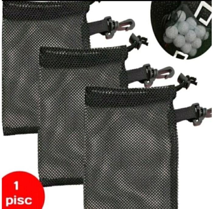 pouch net bag tas jaring bola golf tenis ping pong