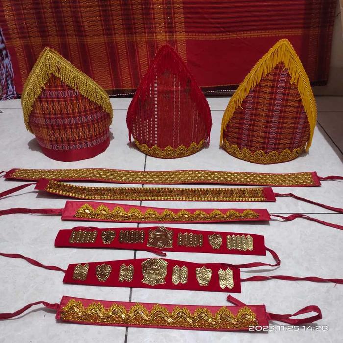 Sortali / Ikat Kepala / Ggang / Sortopi / Topi / Adat Batak / Toba / Medan