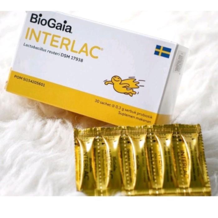 INTERLAC SERBUK SACHET PROBIOTIK ANAK BAYI BALITA PROBIOTIC BIOGAIA