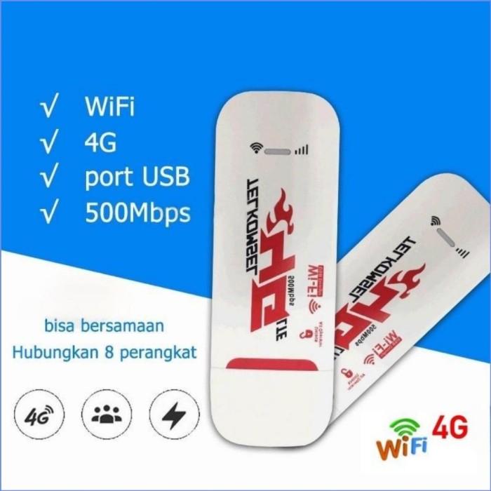 MIFI MODEM WIFI 4G FLASH 500MBPS UNLOCK ALL OPERATOR BEST SELLER - DIRTHE SHOP