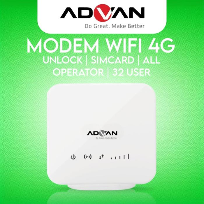 MODEM ADVAN WIFI 4G CPE ROUTER START ADVAN