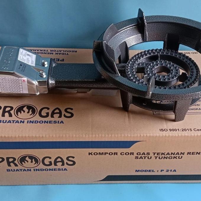 HARGA !! Kompor Cor Gas Mata Api Seribu PROGAS P21A Tekanan Rendah Paket Murah Selang+Regulator