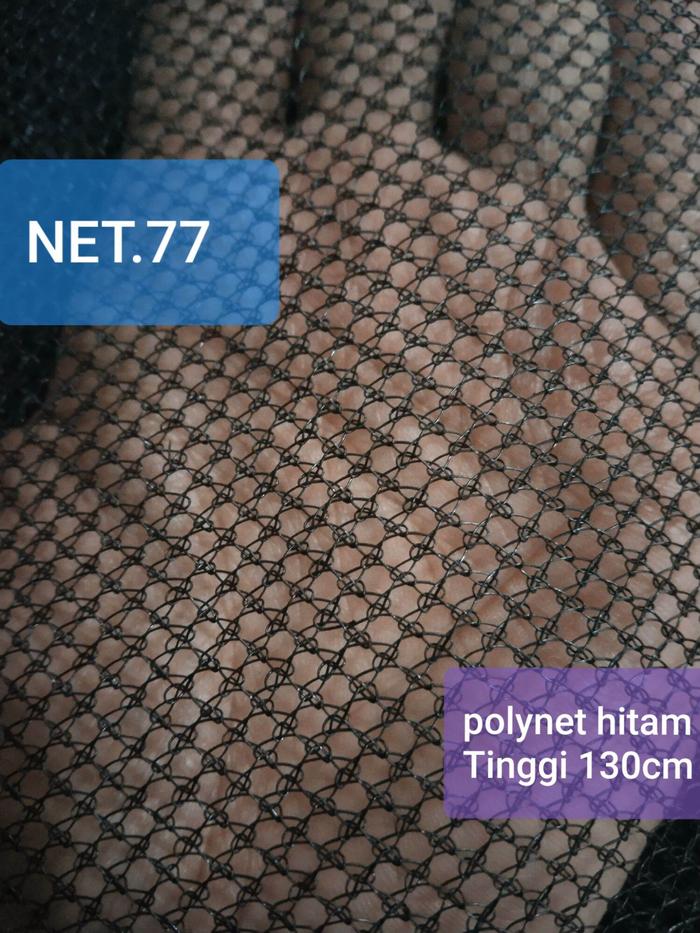Safety net 5m.Polynet hitam.Jaring proyek.Jaring ikan