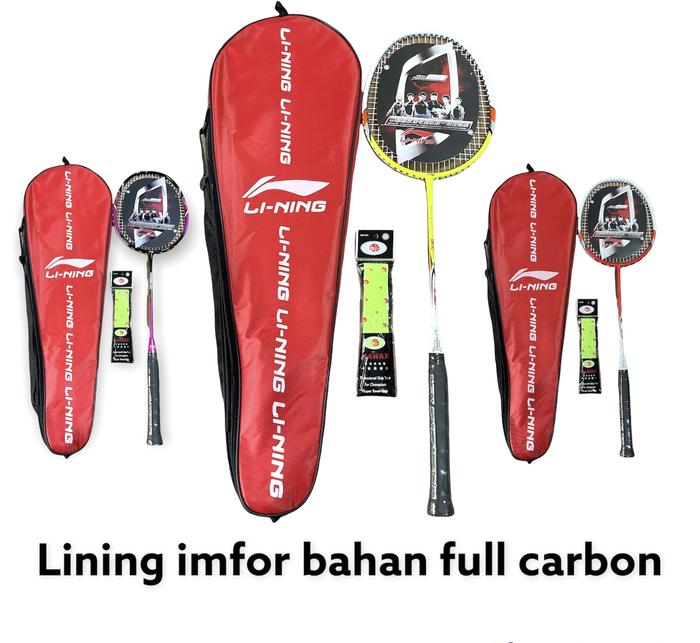 RAKET BADMINTON LINING MURAH
